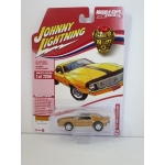 Johnny Lightning 1:64 AMC Javelin AMX 1971 mustard yellow